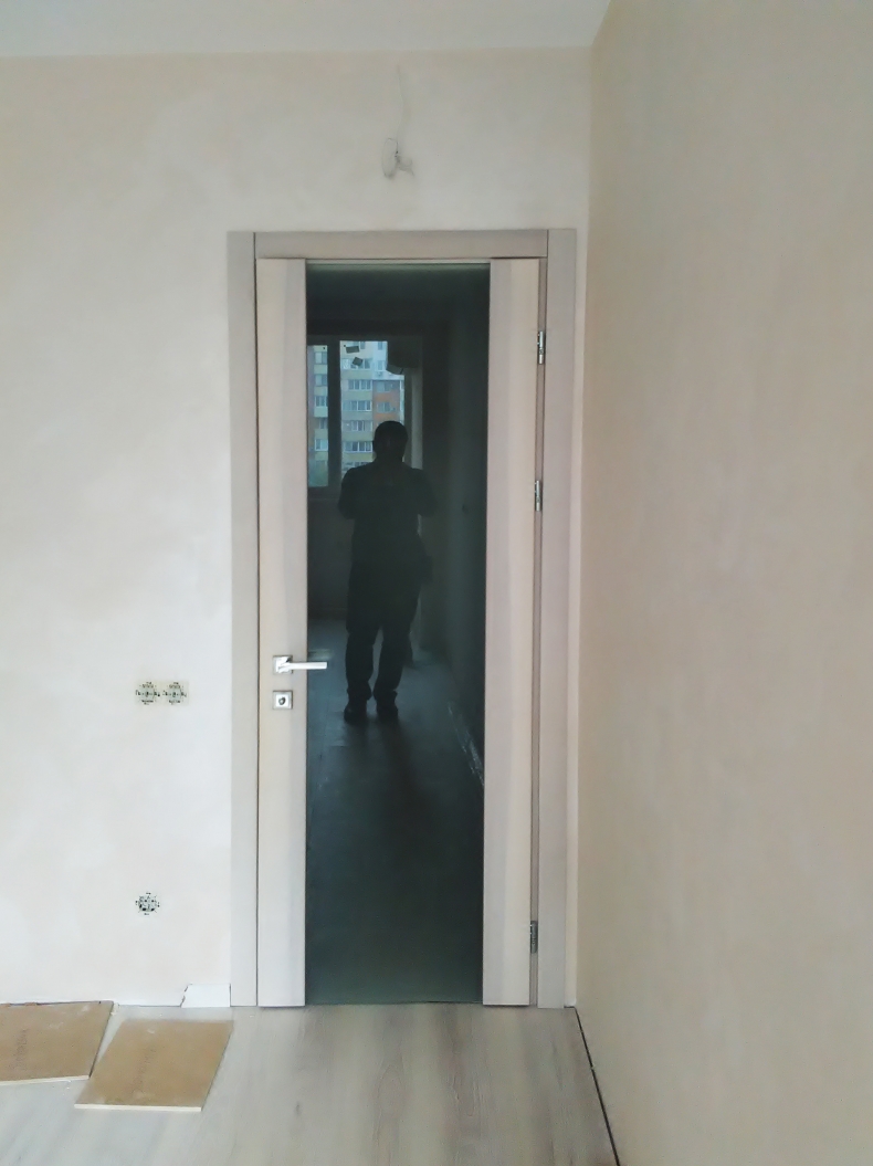 Монтаж межкомнатных дверей