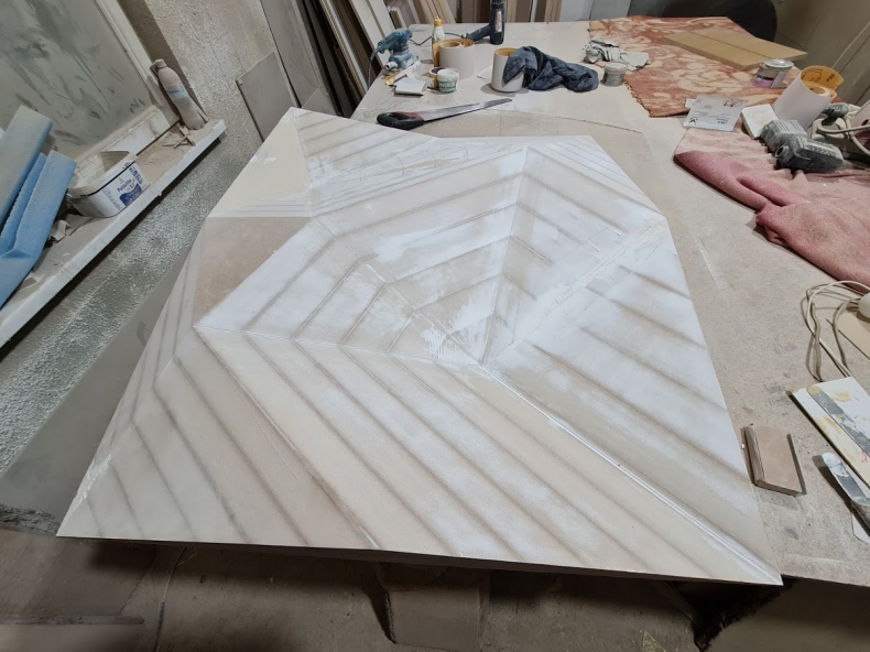Процесс изготовления 3d панелей из мдф