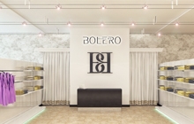 Дизайн магазина женской одежды «Bolero»