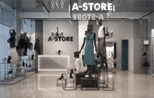 Дизайн интерьера магазина одежды «A-STORE»