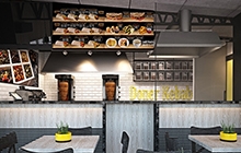 Дизайн интерьера Doner kebab halal